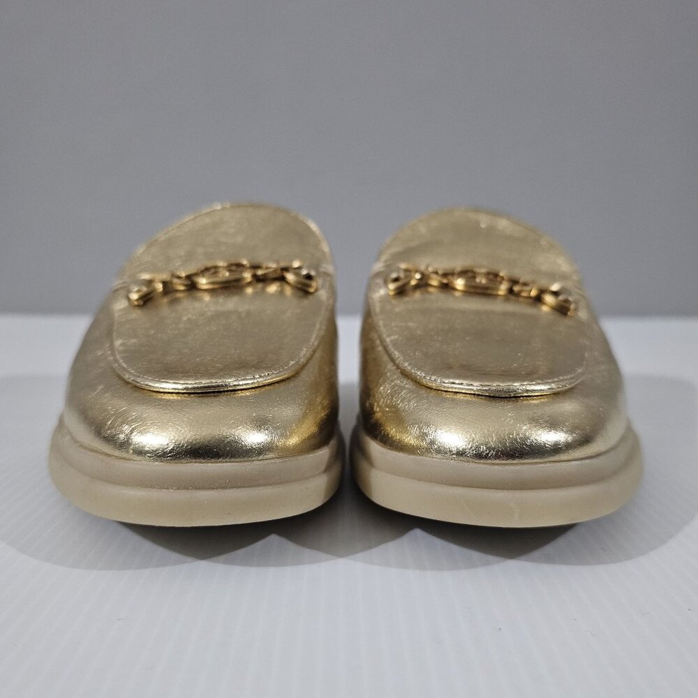 Sam Edelman Gold Mules - Picture 5 of 13